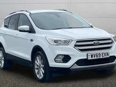 Used Ford Kuga Titanium 150 HP (110 kW) 2019 White SUV