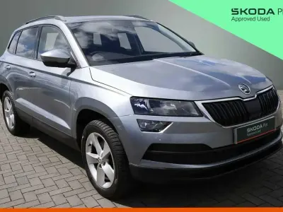 Used Skoda Karoq SE 113 HP (83 kW) 2018 Business grey metallic SUV