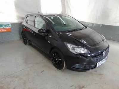 Used Vauxhall Corsa SRi 90 HP (66 kW) 2019 Black Hatchback