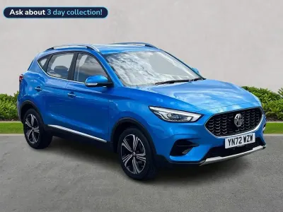 Used MG ZS Excite 106 HP (77 kW) 2022 Blue SUV