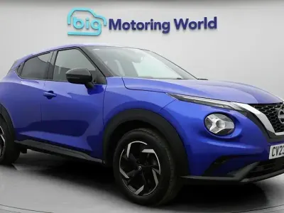 Used Nissan Juke N-Connecta 114 HP (83 kW) 2023 Blue SUV