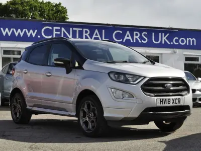 Used Ford Ecosport ST-Line 140 HP (102 kW) 2018 Silver SUV