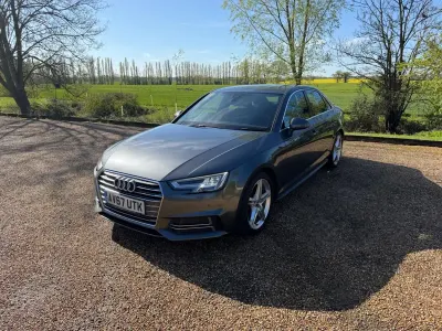 Used Audi A4 S-Line 150 HP (110 kW) 2017 Grey Sedan