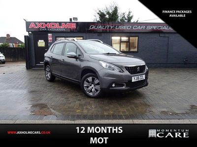 Grey Used 2018 Peugeot 2008 Active SUV | £4,495 (Good price)