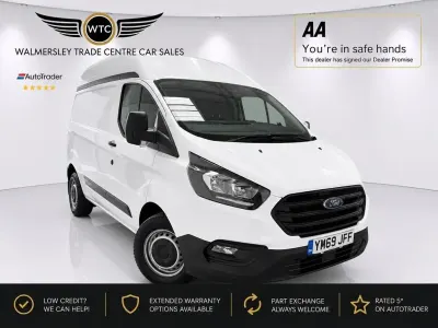 Used Ford Transit Custom S 2020 White Van