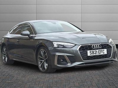 Used Audi A5 S-Line 163 HP (119 kW) 2021 Grey Coupe