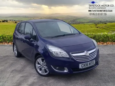 Used Vauxhall Meriva 140 HP (102 kW) 2016 Blue MPV