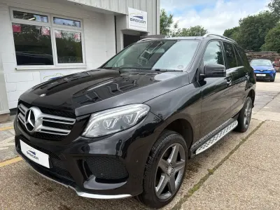 Used Mercedes GLE350 AMG Line Premium 258 HP (189 kW) 2016 Black SUV