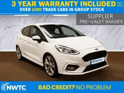 Used Ford Fiesta ST-Line X 2021 White Hatchback