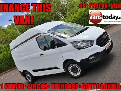 Used Ford Transit Custom 170 HP (125 kW) 2019 White Van