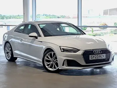 Used Audi A5 Sport 150 HP (110 kW) 2023 White Coupe