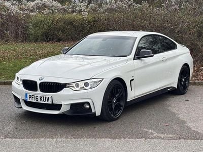 White Used 2016 BMW 420 M Sport Coupe | £12,800 (Fair price)