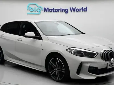 Used BMW 118 M Sport 136 HP (100 kW) 2023 White Hatchback