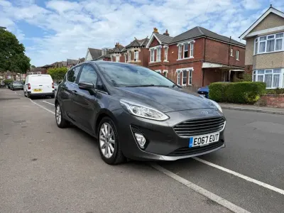 Used Ford Fiesta Titanium 2017 Grey Hatchback