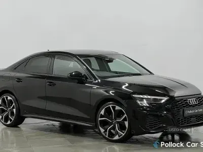 Used Audi A3 S-Line 110 HP (80 kW) 2022 Black Sedan