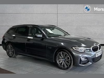 Used BMW 330e M Sport 292 HP (214 kW) 2022 Mineral grey metallic Estate