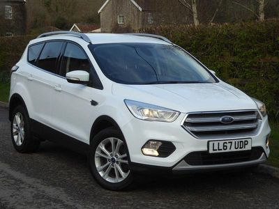 Used Ford Kuga Titanium 150 HP (110 kW) 2017 White SUV