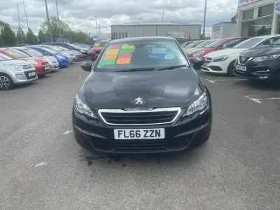 Begagnad Peugeot 308 SW Active 2016 Svart Kombi