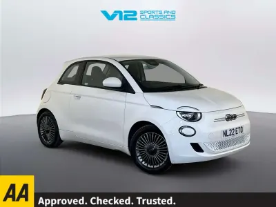 Used Fiat 500e Icon 86 kW (118 HP) 2022 White Hatchback