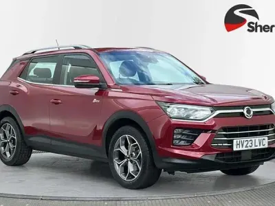 Used SsangYong Korando 163 HP (119 kW) 2023 Red Estate
