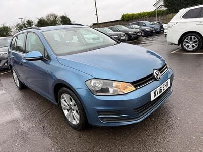 Blue Used 2016 VW Golf VII SE Estate | £8,699 (Fair price)