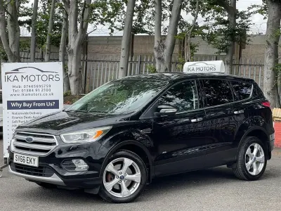 Used Ford Kuga Titanium 180 HP (132 kW) 2017 Black SUV