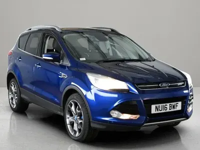 Used Ford Kuga Titanium 150 HP (110 kW) 2016 Blue SUV