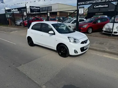 Used Nissan Micra Acenta 80 HP (58 kW) 2014 White Hatchback