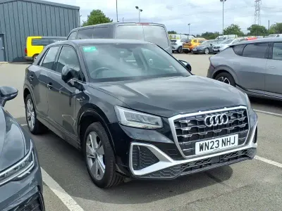Used Audi Q2 S-Line 150 HP (110 kW) 2023 Black SUV