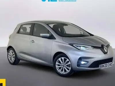 Usado Renault Zoe Iconic 100 kW (136 HP) 2020 Cinzento Citadino