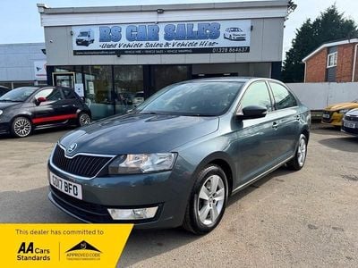 Used Skoda Rapid SE 125 HP (91 kW) 2017 Grey Hatchback