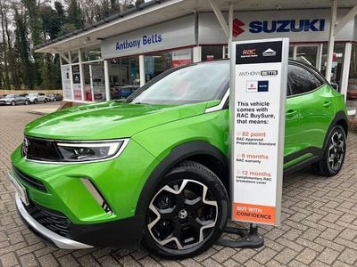 Used Vauxhall Mokka Ultimate 100 kW (136 HP) 2022 Green SUV