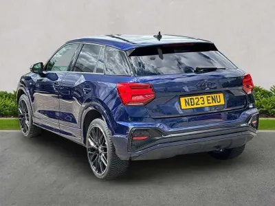 Used Audi Q2 Black Edition 150 HP (110 kW) 2023 Blue SUV