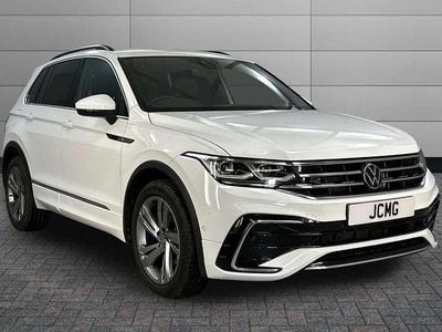 White Used 2023 VW Tiguan R-line Edition SUV | £25,950 (Good price)