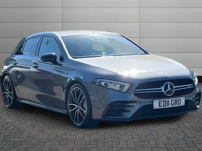 Begagnad Mercedes A35 AMG Premium 306 HK (225 kW) 2023 Grå Halvkombi
