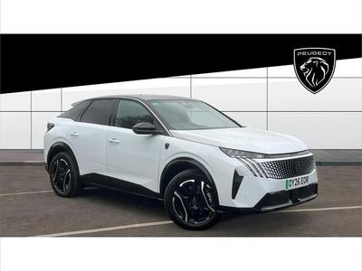 New Peugeot e-3008 GTi 156 kW (213 HP) 2026 White SUV
