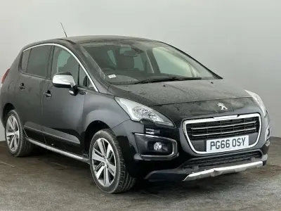 Used Peugeot 3008 Allure 120 HP (88 kW) 2016 Black SUV
