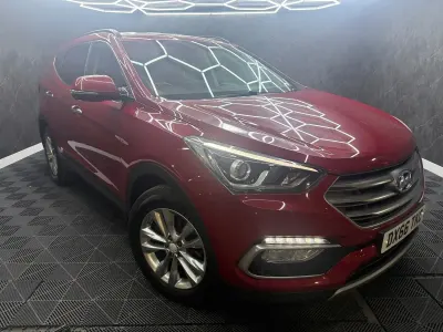 Used Hyundai Santa Fe Premium 2016 Red SUV
