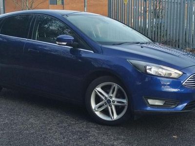 Blue Used 2016 Ford Focus Zetec Hatchback | £6,500 (Good price)