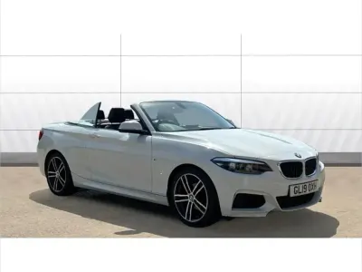 Used BMW 218 M Sport 134 HP (98 kW) 2019 White Cabriolet