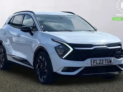 Used Kia Sportage GT-Line 150 HP (110 kW) 2022 White SUV