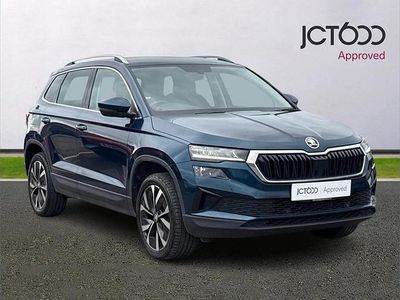 Used Skoda Karoq SE L 147 HP (108 kW) 2022 Blue SUV