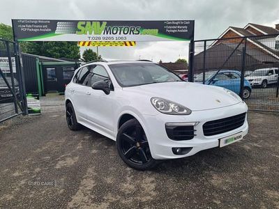 White Used 2018 Porsche Cayenne Platinum Edition SUV | £27,995