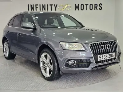 Second-hand Audi Q5 S-line plus 150 CP (110 kW) 2016 Gri SUV