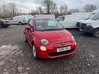 Used Fiat 500 Pop Star 69 HP (50 kW) 2016 Red Hatchback