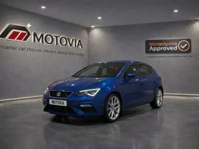 Second-hand Seat Leon FR 184 CP (135 kW) 2017 Albastru Hatchback