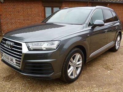 Grey Used 2018 Audi Q7 S-Line SUV | £23,995 (Good price)