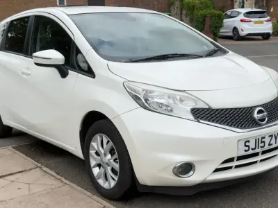 Used Nissan Note Acenta Premium 80 HP (58 kW) 2015 White Hatchback