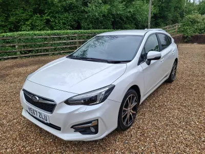 Used Subaru Impreza 114 HP (83 kW) 2017 White Hatchback