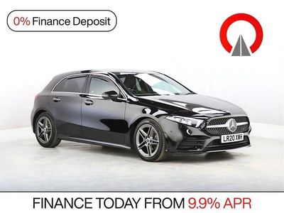 Used Mercedes A200 AMG Line Premium 163 HP (119 kW) 2020 Black Hatchback